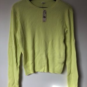 Neon green long sleeve